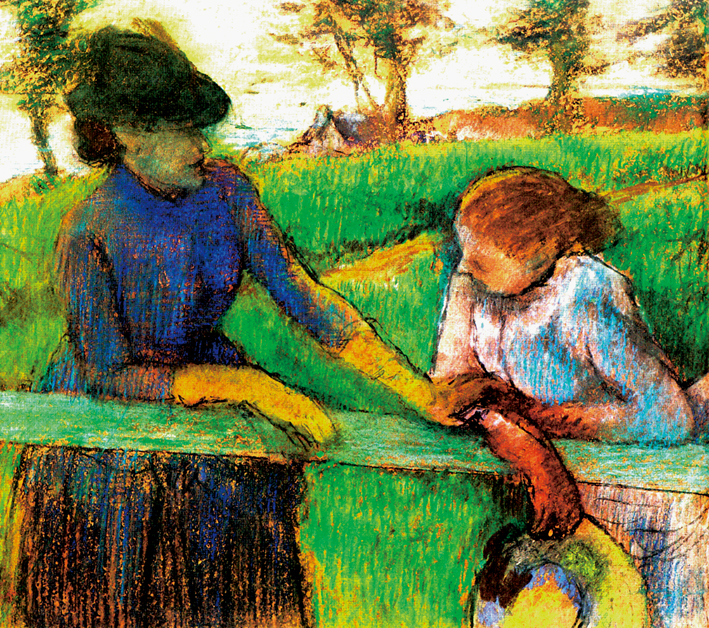  埃德加·德加 Edgar Degas—— 交谈 (2)